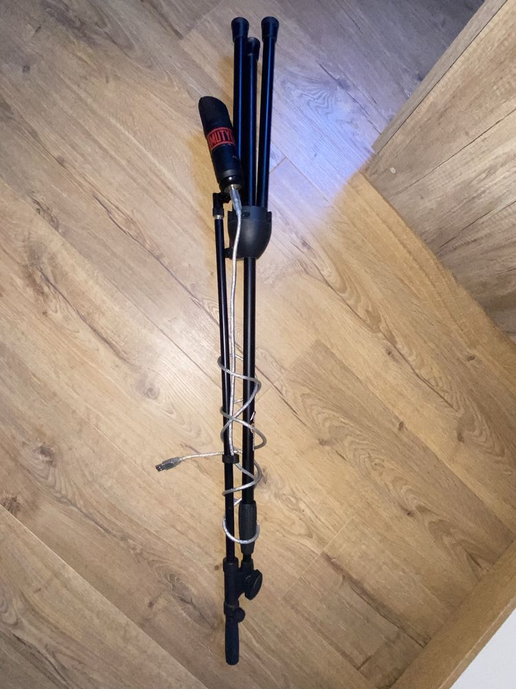 Mikrofon novox nc-1 black + STOJAK