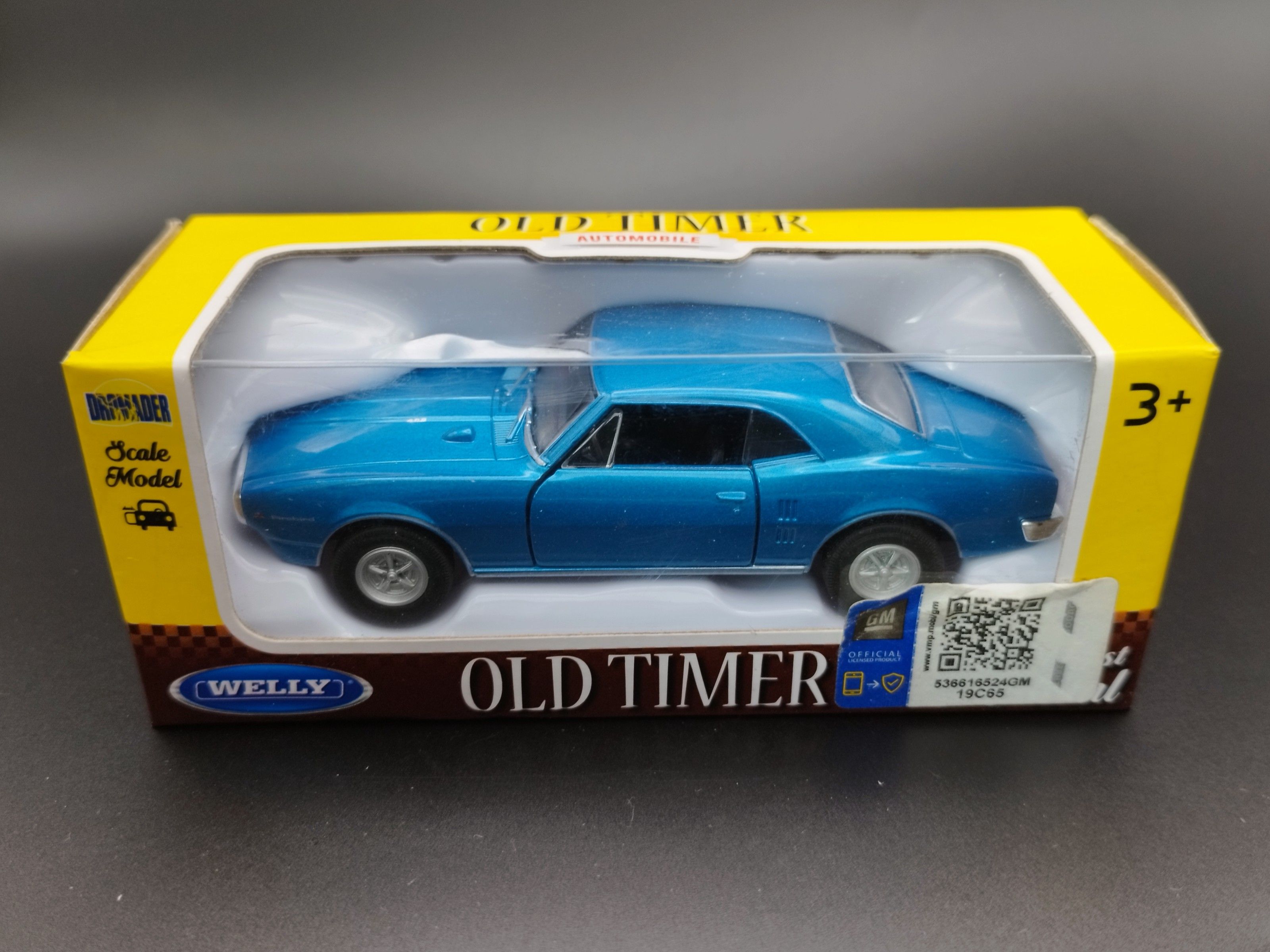 Skala ok.1:34-39 Pontiac Firebird 1967 model