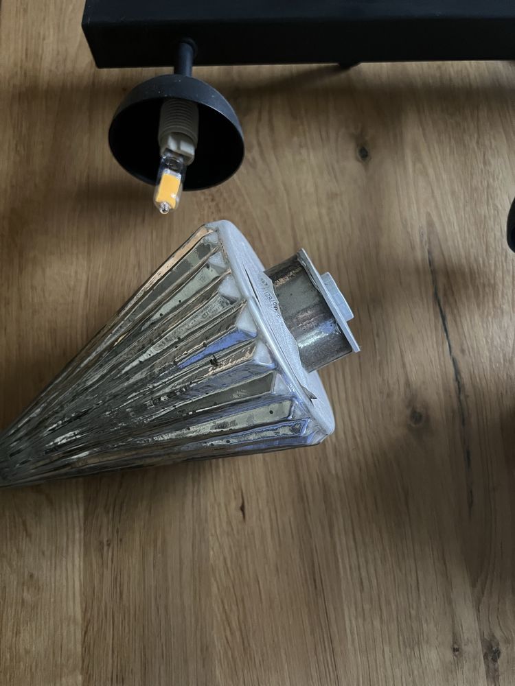 Lampa loftowa metalowa