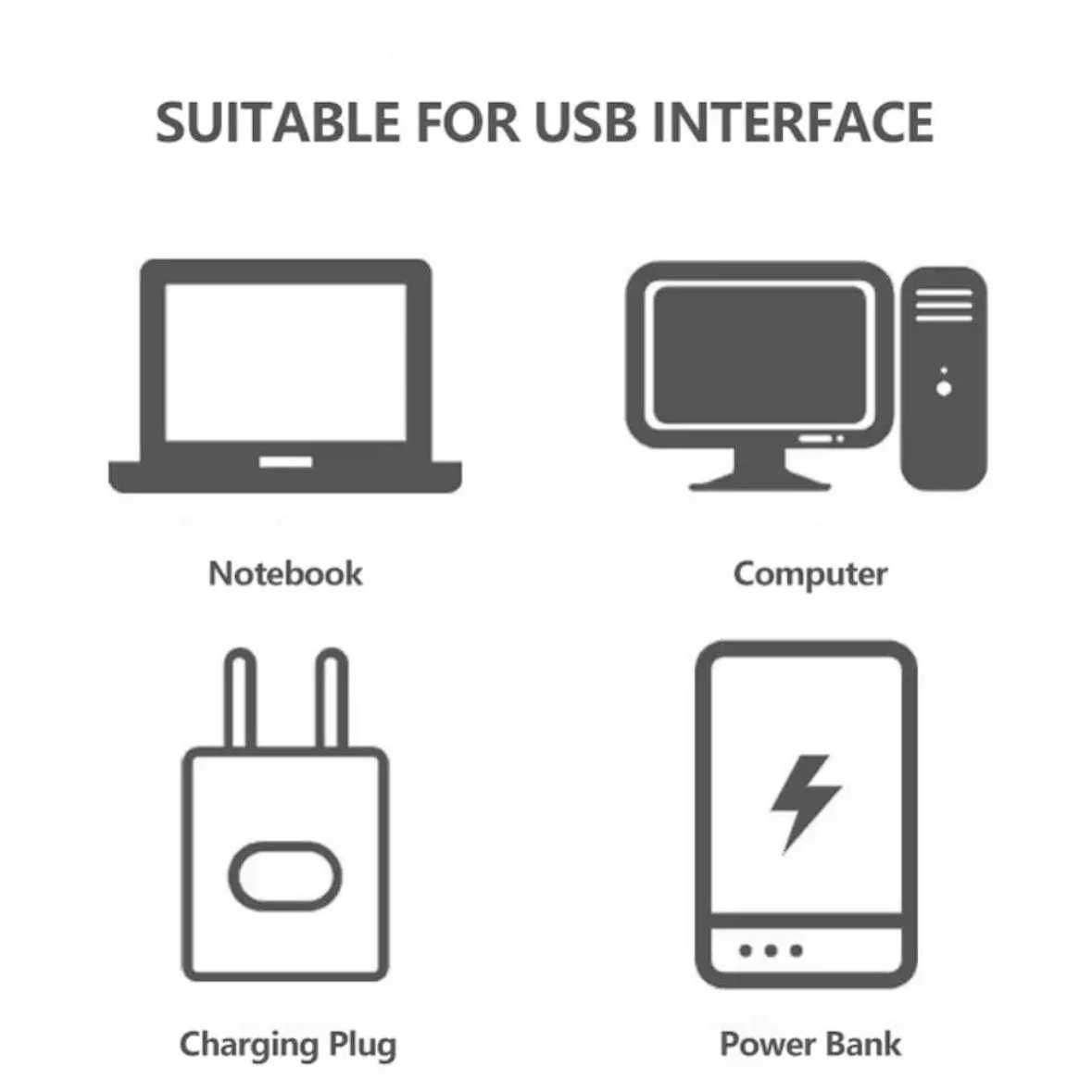 USB-разъем  лампа, компьютер, мобильная зарядка,