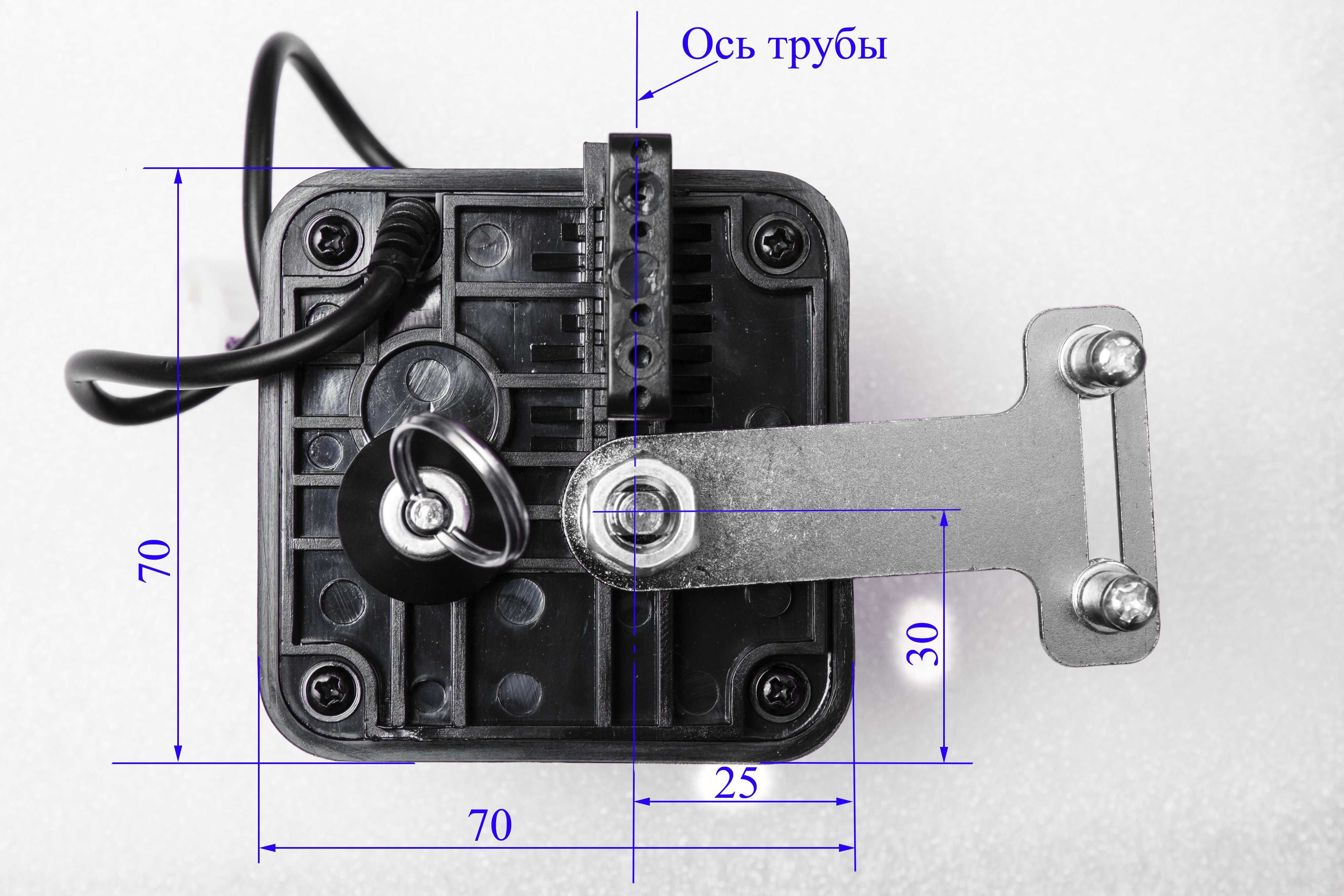 Рычажный электропривод шарового крана актуатор DC 12V для DN15/DN2