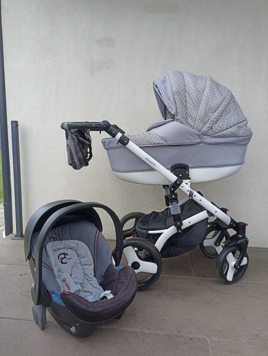 Wózek 2/1 laimero gondola z fotelikiem cybex