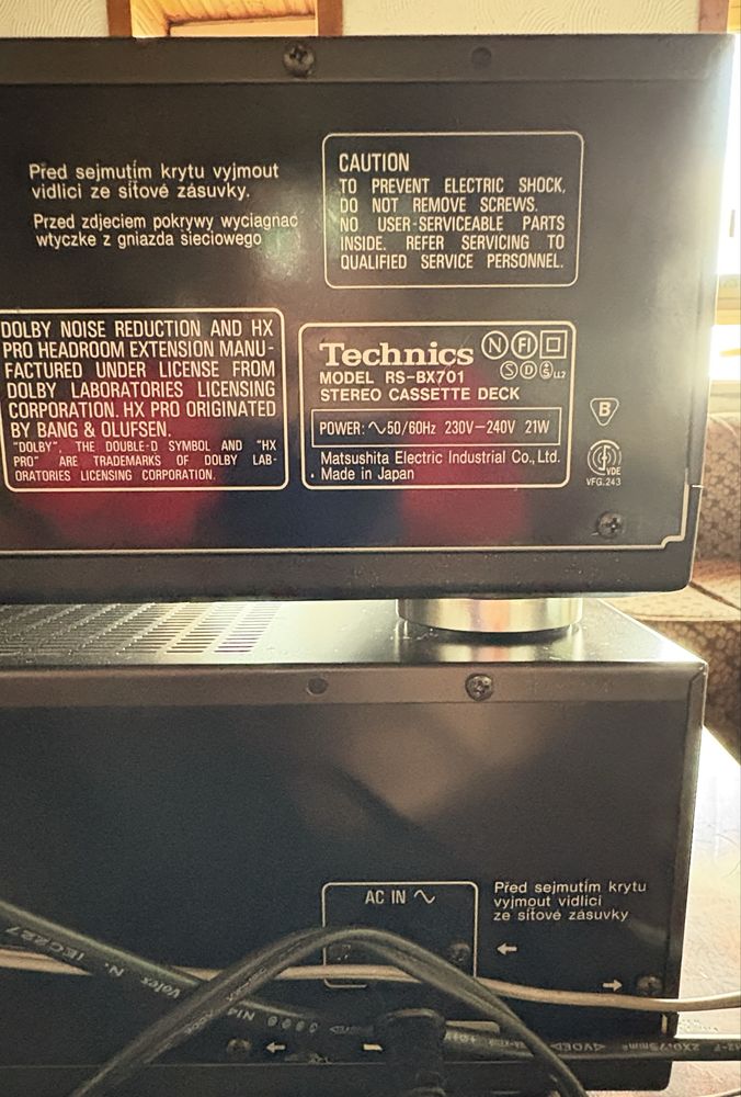 Technics class AA  дека
