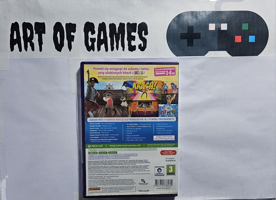 Gra Just Dance Kids 2014 Xbox 360 Taneczna dla dzieci