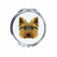 Yorkshire Terrier Lusterko Pies geometryczny