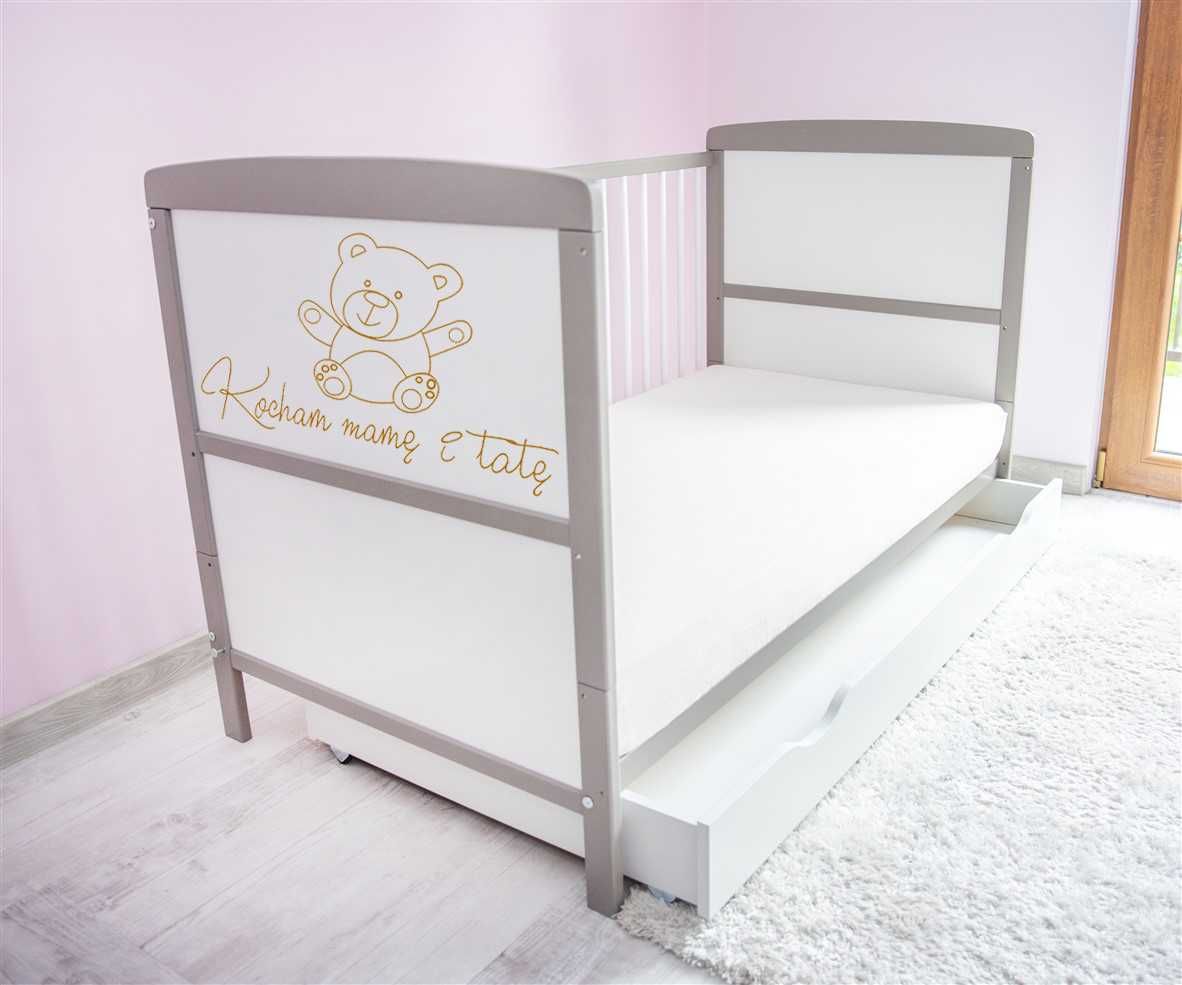 Nowe Łózeczko tapczanik 3x1   140x70 +materac