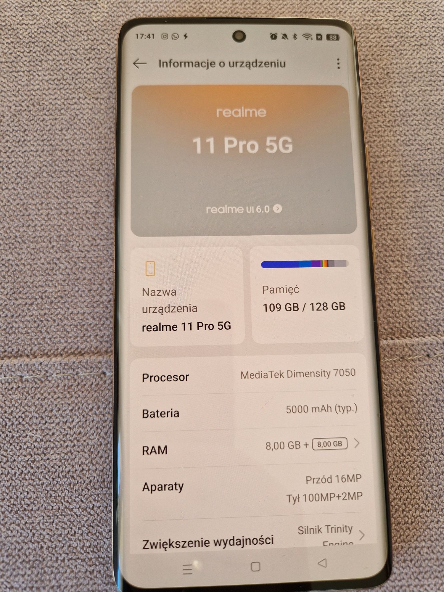 Sprzedam smartfon Realme 11 Pro 5G