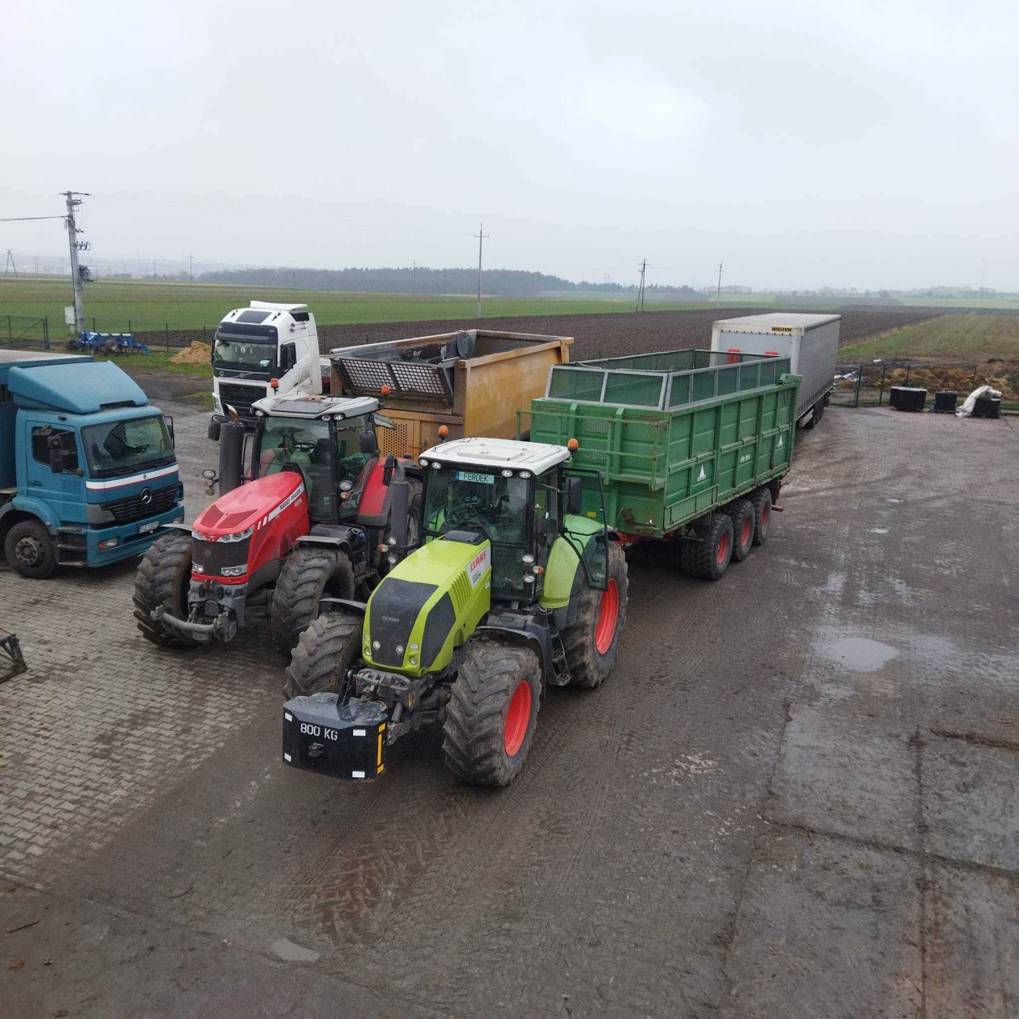 Usługi transportowe żwir, piasek, ziemia, gruz zboże itp. agrawis.pl