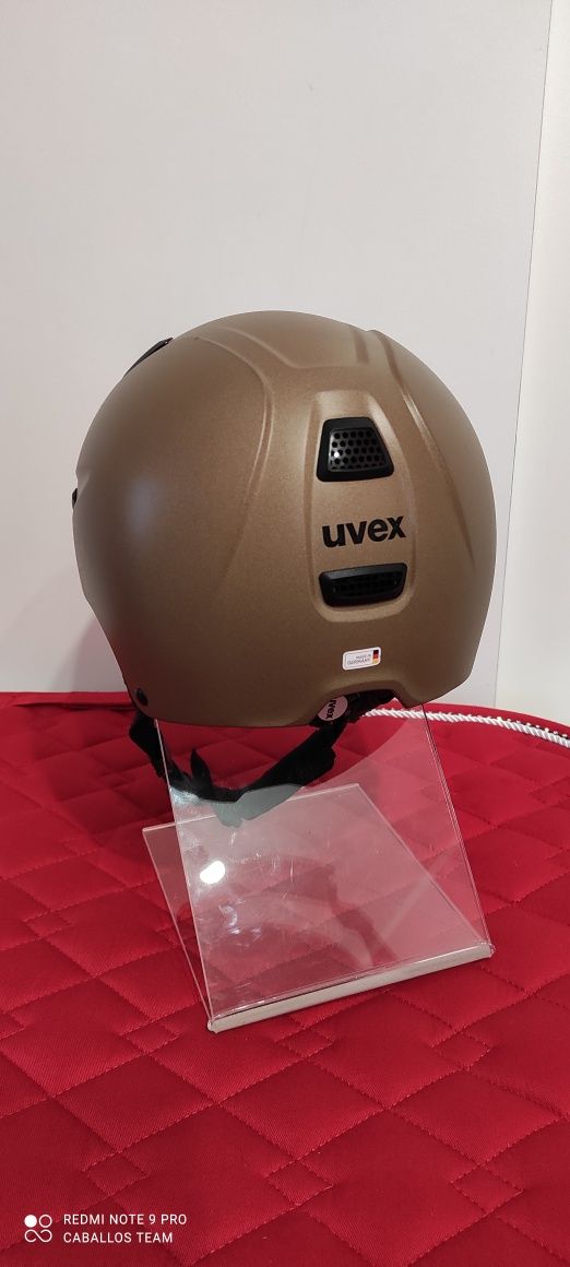 Kask jeździecki Uvex Perfexcion piaskowy 54-55 xs-s