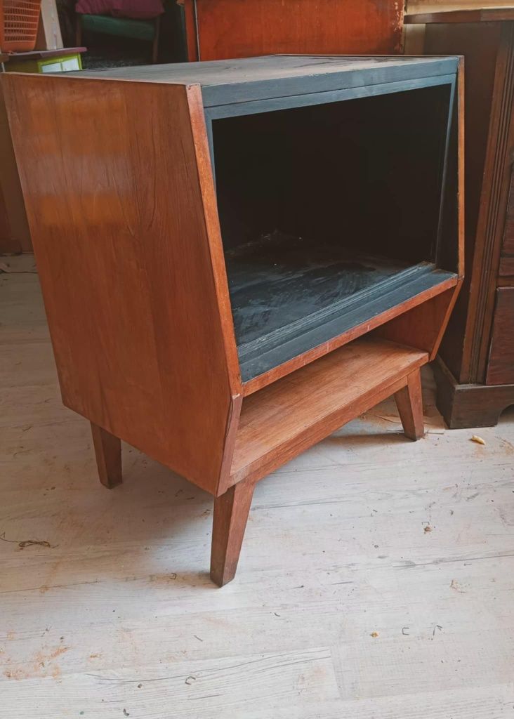 Szafka retro rtv, biblioteczka, komoda PRL