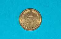 5 Pfennig 1995r Moneta Starocia
