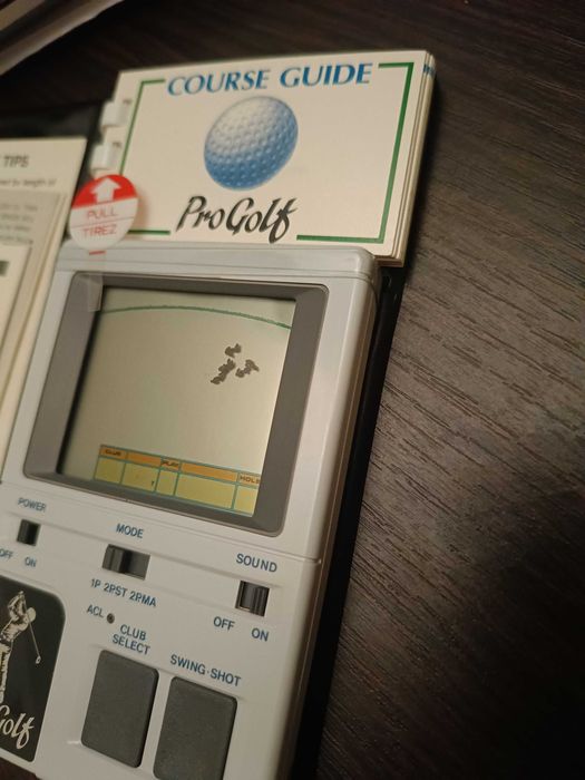 Редкая ретро игра BANDAI ProGolf (ГОЛЬФ)