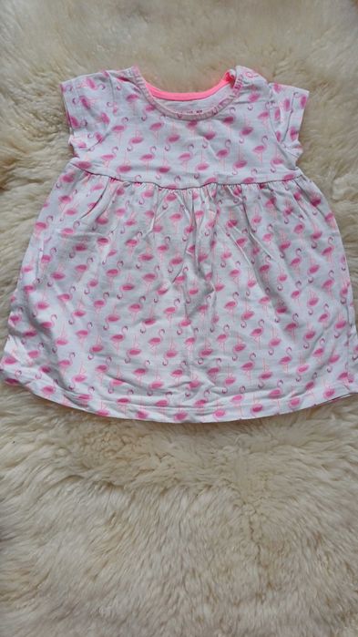 Zestaw 2 sukienek F&F 6-9 miesięcy 74