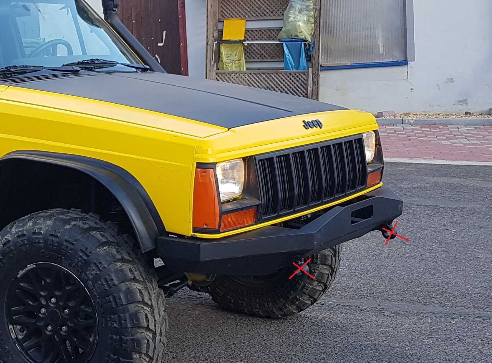 Zderzak stalowy Jeep Cherokee XJ Przód Tył Off road