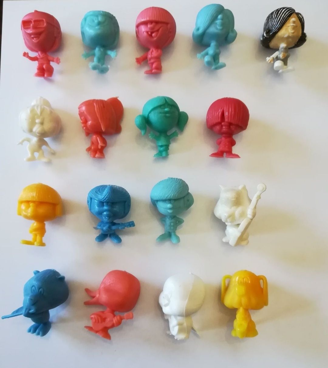 Bonecos dos Gelados Rajá anos 6060