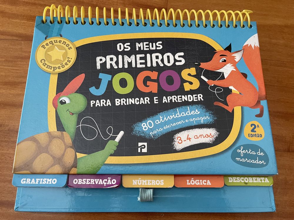 Os Meus Primeiros Jogos Para Brincar e Aprender 3-4 Anos