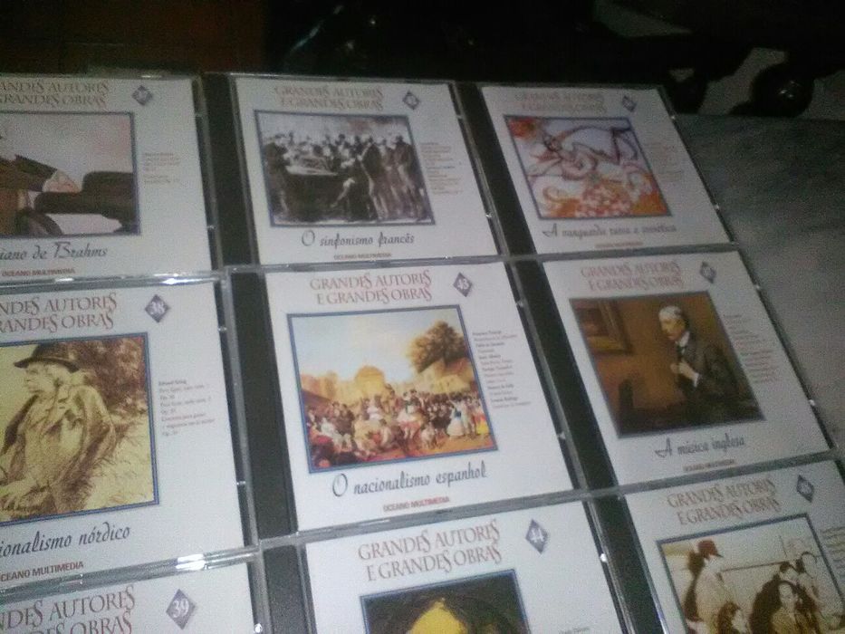Colecção Cd's Grandes Autores e Grandes Obras