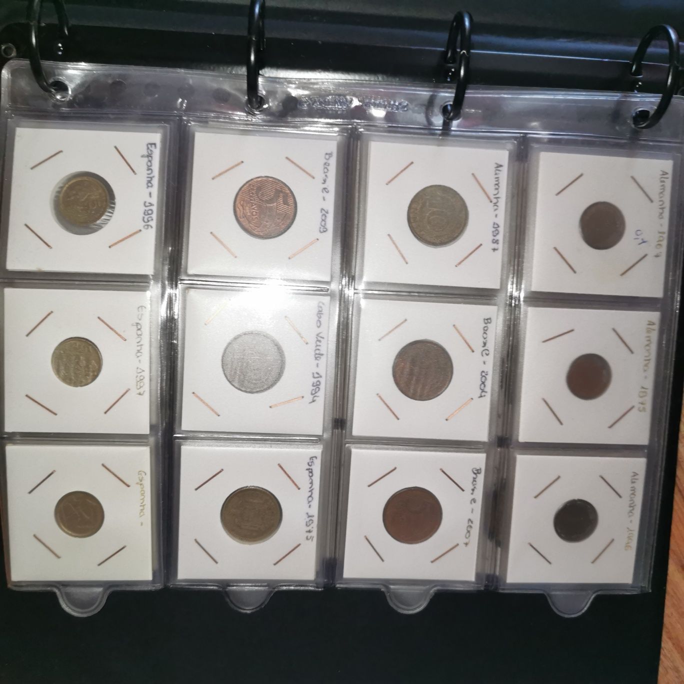 Moedas estrangeiras antigas