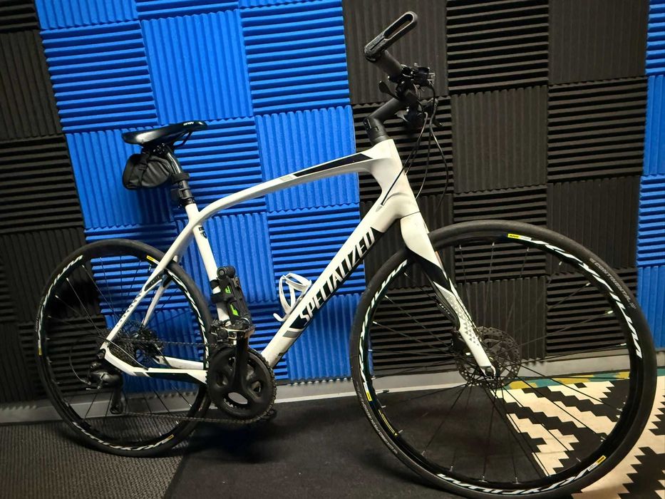 Specialized Sirrus 5.0 L – karbon, po serwisie