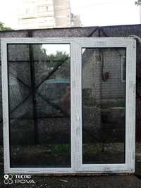 2 Окна.Вікна.ПВХ(155х177-155х151)металопластиковые.