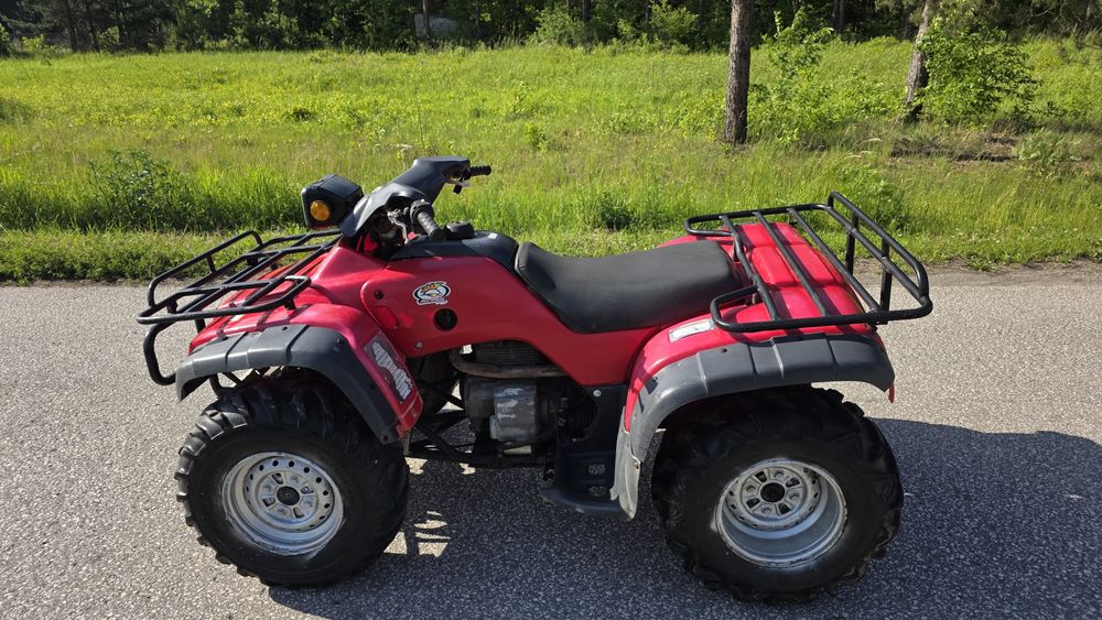 Honda 400 trx foreman fourtax Quad Honda półautomat Hak 4x4  bigred