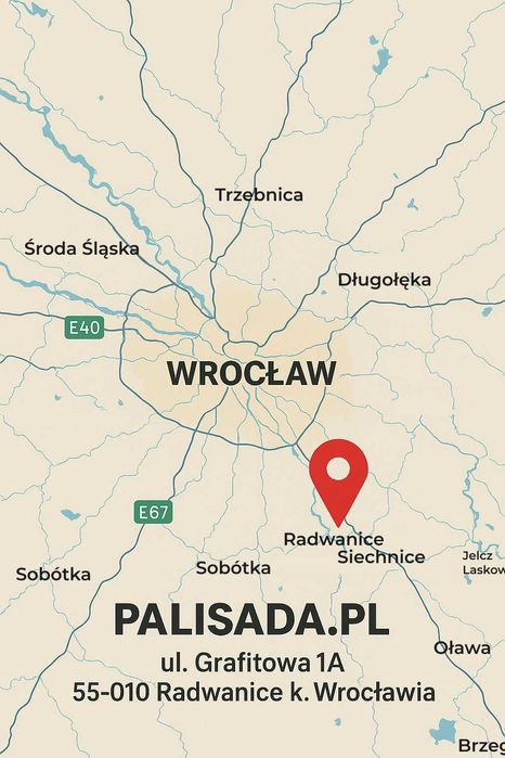 Ogrodzenie betonowe L - Betonowe Totemy Nowoczesne Ogrodzenie