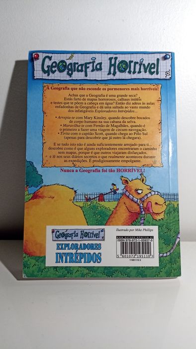 Livro Geografia Horrível Exploradores Intermediários
