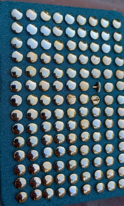 Coroas 6.5 mm,relogio, swiss made,old stock