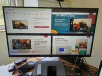 Smart Monitor LG 43' Como novo.