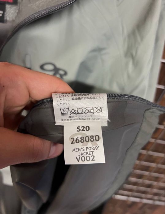 OR outdoor research gore tex jacket штормовка куртка вітрівка нова new