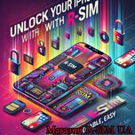 R-SIM 18 v1.5 /QPE+E-SIM/Розблокування ВСІХ iPhone/IOS18.2/Новинка QPE