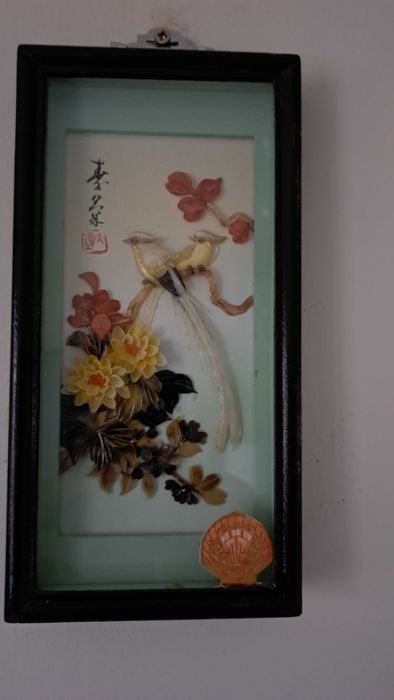 obrazki chińskie z laki drzewo egzotyczne