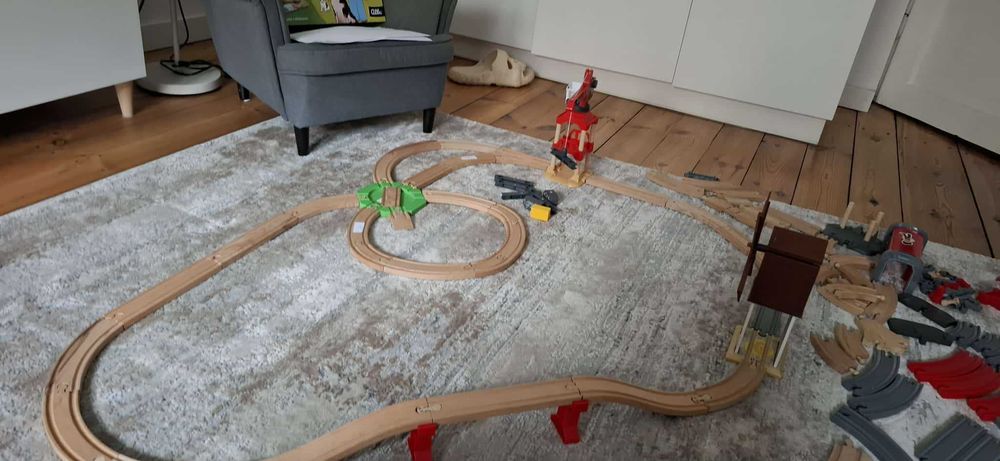 Tory drewniane-zestaw