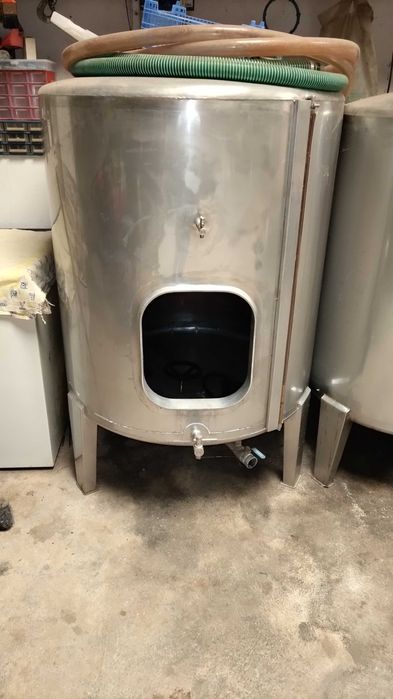 Barrica em inox de 800 L