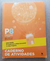 Caderno de atividades Português 8ºano- P8