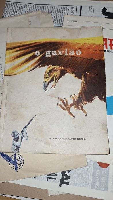 Tomaz de Figueiredo O Gavião livro raro 1974