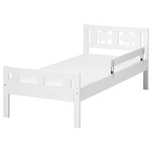 kritter ikea łóżko kompletne (rama, stelaż, materac, barierki) ładne
