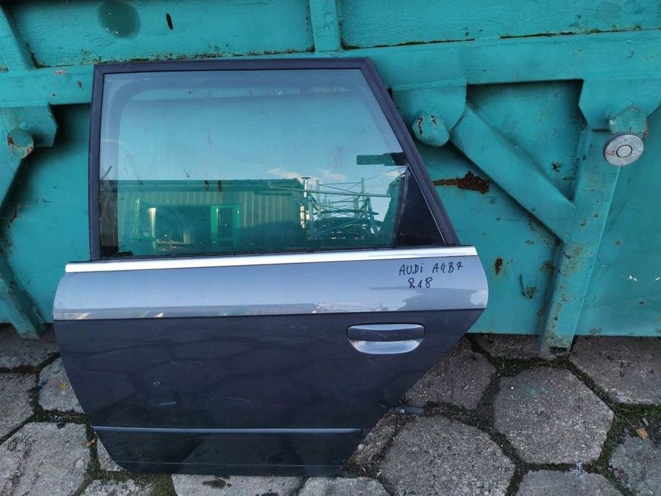 drzwi lewy tył audi a4 b7