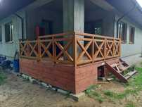 Balustrada drewniana