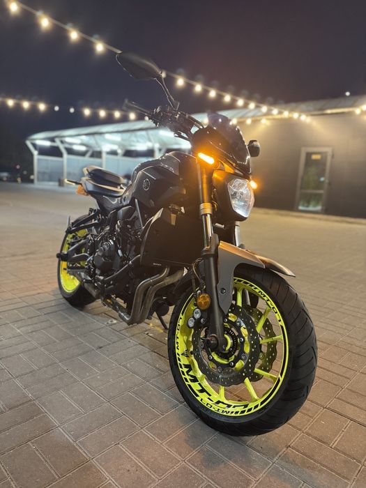 Продам Yamaha MT 07 2017года