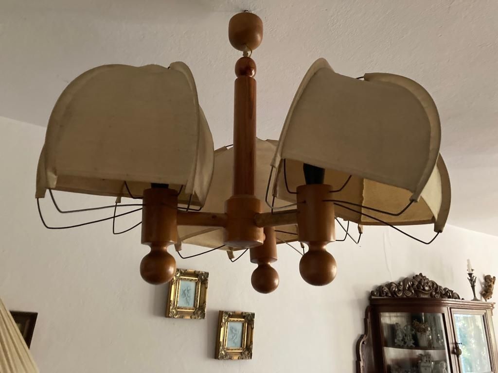 Lampa wisząca lata 70-te