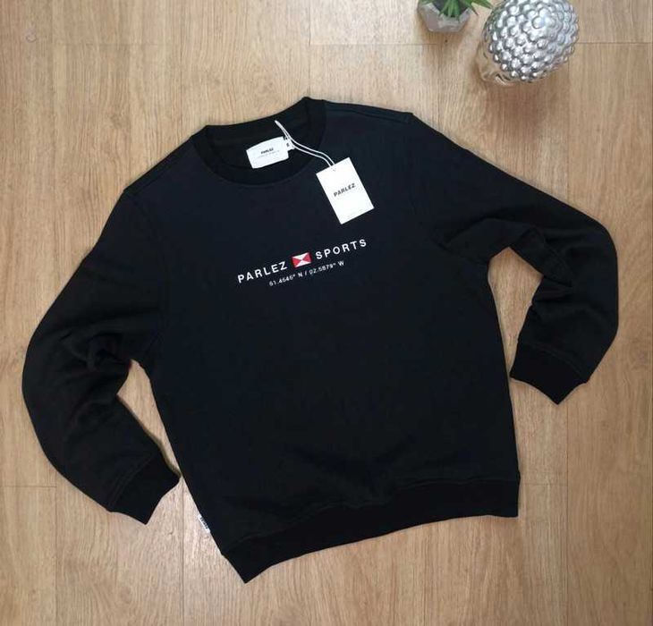 Parlez Sports Byera Sweatshirt czarna bluza męska S