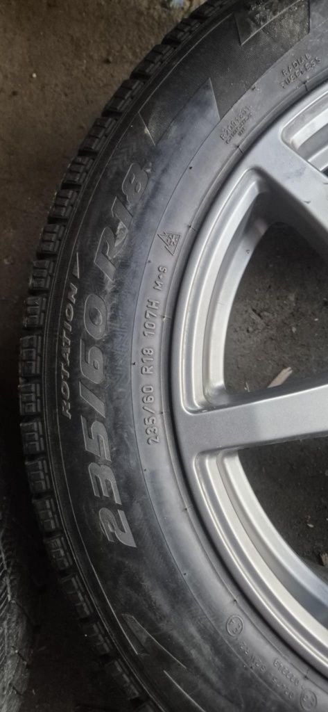 Alusy 18 5x110 opony zimowe