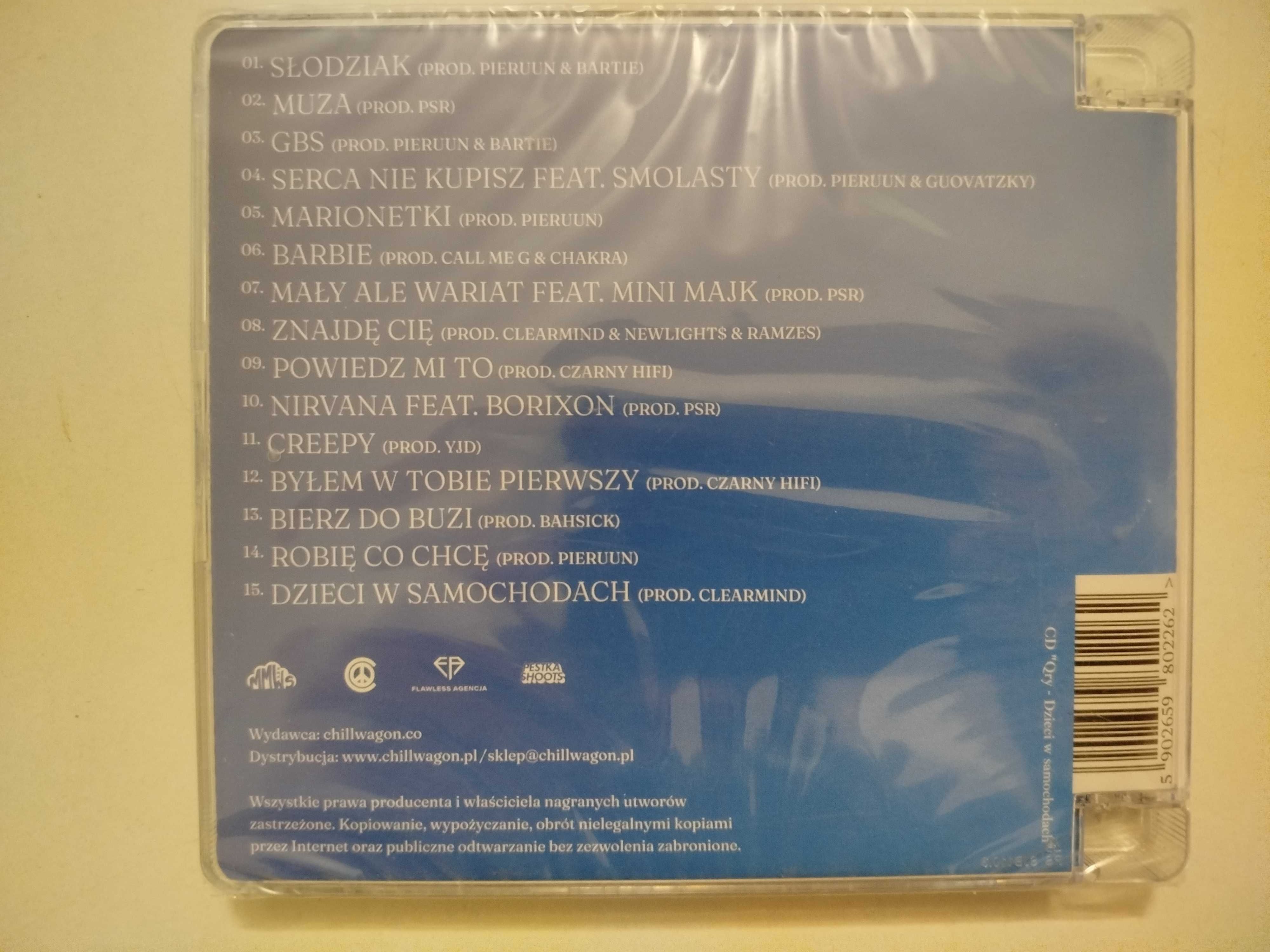 Qry Dzieci w Samochodach DWS CD wer preorderowa hip hop folia