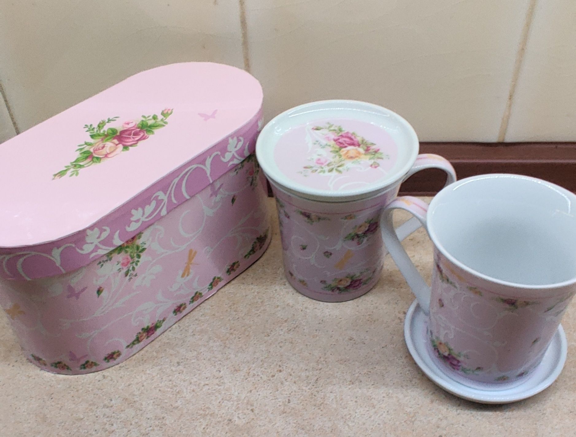 Набор чайный подарочный Mug Master фарфор  Цена подарок