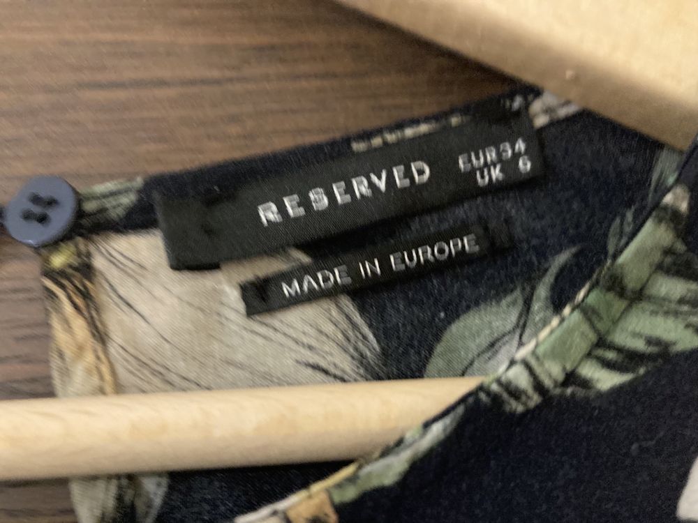 Wiskozowa bluzka Reserved rozm. 34