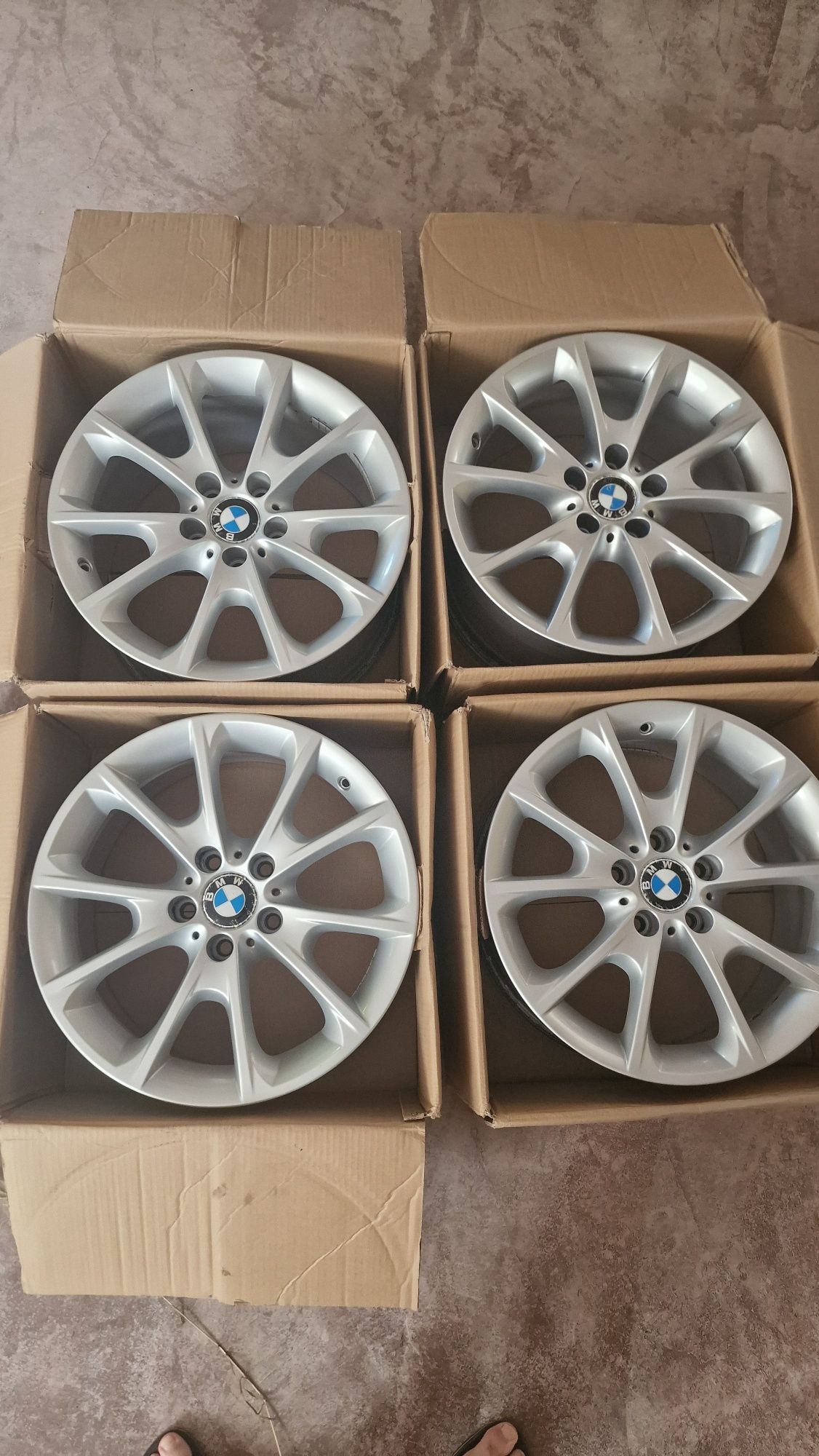 Conj 4 Jantes 18 furacão 5x120 Original BMW