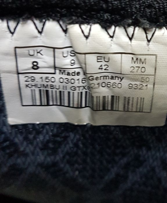 LOWA ботинки GTX р.42