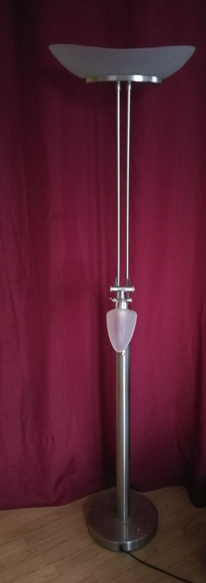 Lampa stojąca podłogowa pokojowa funkcja ściemniacza i czytania regulo
