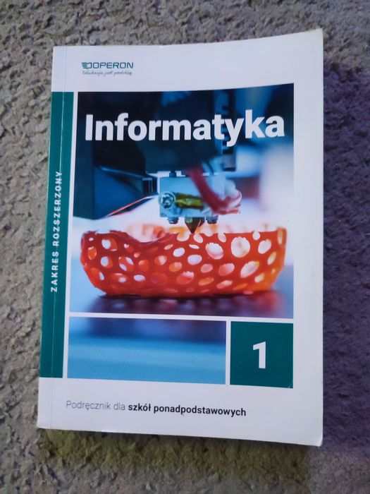 Książka informatyka operon 1 do liceum technikum